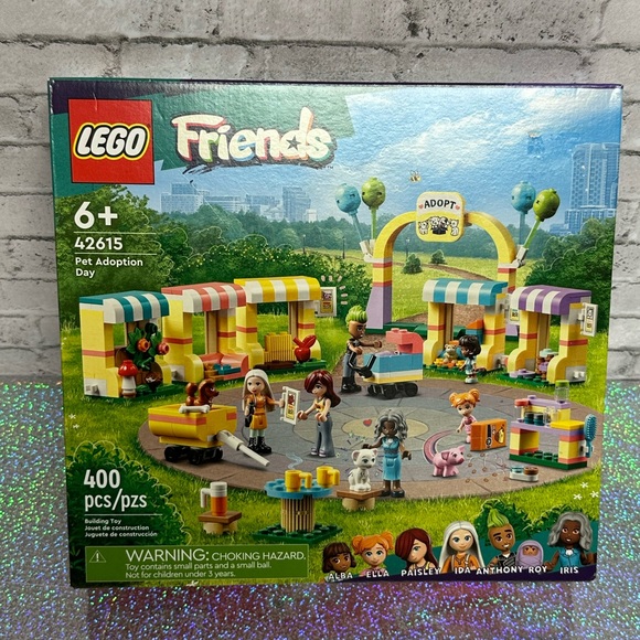LEGO Friends Pet Adoption Day Toy 42615 NEW IN BOX - Picture 1 of 13